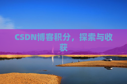CSDN博客积分，探索与收获